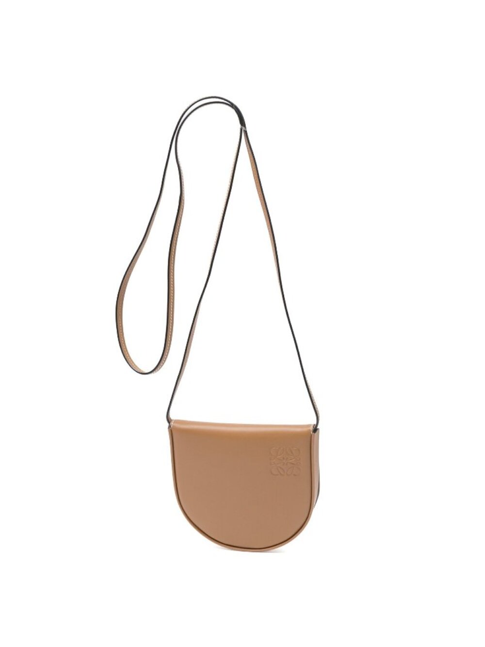 Loewe Heel Pouch Tan Smooth Leather
